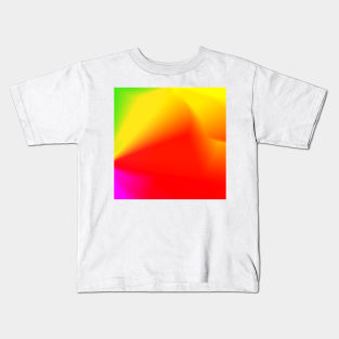 red blue green yellow texture Kids T-Shirt